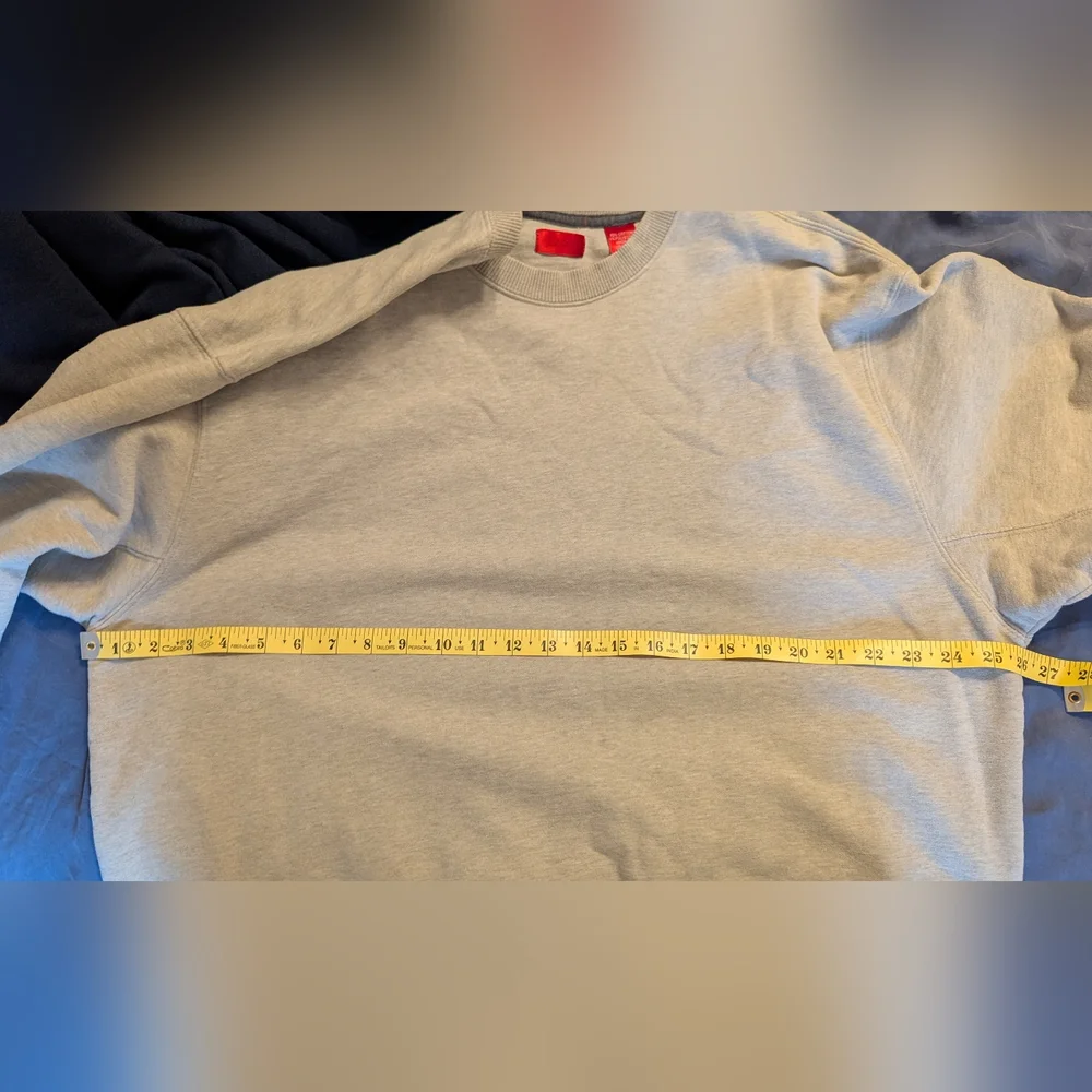 IZOD Gray Sweatshirt Men's XXL - Picture 8 of 8